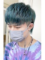 グラスペディア(graspedia)&nbsp;シルバーグリーン【広島ハイトーン】【広島メンズカラー】