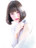 ルーヴル 西宮北口(Louvre) グレーベージュ・ボブ・ショートボブ・ミディアム・髪質改善