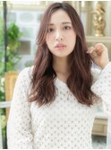外国人風ハイライトカラーかきあげバングh4浦和20代30代40代