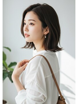 フルショウ 栄店(FURUSHO) 外ハネナチュラルボブ/大人可愛い外ハネヘア/フェザーショート