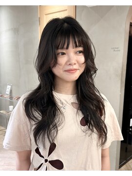 ローレン(LOREN) イメチェン/ホワイトブロンド/外ハネボブ/ワイドバング/栄名古屋