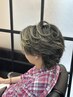 メンズカット+メッシュカラー+シェービング【フェード別料金】 ￥13000