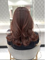 ジーナ 名駅(XENA.) 《xena/中島》ピンクベージュ×レイヤーカット