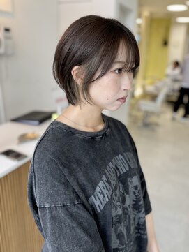 ロン(RON) 【ショートボブ×グレージュ】