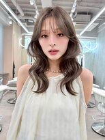 グロー オオミヤ アネックス 大宮(GLROW OMIYA ANNEX)&nbsp;明るめベージュカラーくびれセミロングフォワード巻き