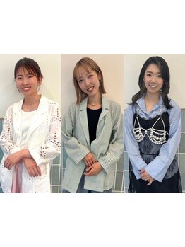 10年以上歴があるスタイリストが寄り添い一人一人に合わせたスタイルを提案いたします☆髪のお悩み相談も◎