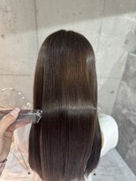 アンドコー(&Co)&nbsp;ワンカラーで作る透明感カラー＋髪質改善トリートメント4