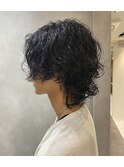 メンズパーマスタイル　広尾/白金/恵比寿