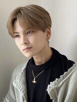 ゴート(GOATO)&nbsp;韓流センターパートセンターパート　ミルクティベージュ