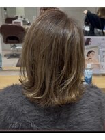 エアー 久留米(AIR)&nbsp;【AIR-KURUME安田】髪質改善&ハイライトボブ