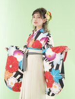 ロッコ(ROCCO)&nbsp;卒業式　袴着付け&ヘアアレンジ　[八王子]ROCCO