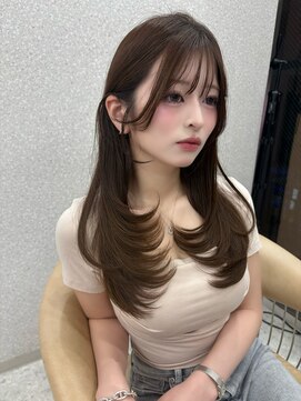 天神美容室 【Kanami天神美容室】羽エクステ×韓国ヘア
