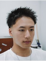 ラフカッターズ 立川店別館&nbsp;スパイキーショート【立川/理容室/床屋/顔剃り/シェービング】