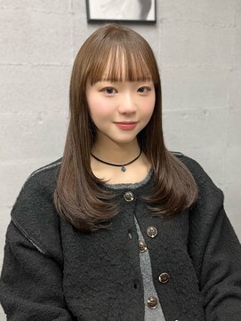 コル サッポロ(col sapporo) ふんわりレイヤー×オリーブブラウン