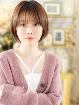 カバーヘア ブリス 大宮西口(COVER HAIR bliss) ボルドーカラー小顔ショートウルフレイヤーTd2大宮20代30代40代