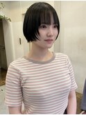 20代30代代◎小顔ショート春色ブラウン