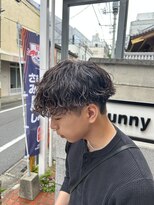サニーサイドアップ 大宮(Sunny side up) 波巻きパーマ メンズ