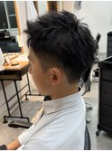 刈り上げショートアップバング就活ビジネスヘア船橋駅保立大翔