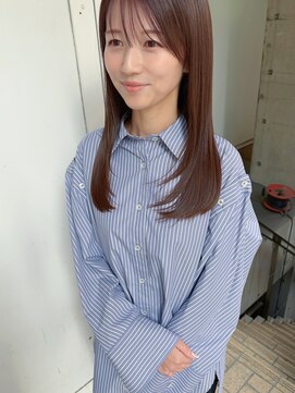 ツイギー 伊賀上ビル店(TWiGGY) 顔まわりレイヤーで動きのある毛先に。
