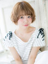 モッズヘア 福岡天神店&nbsp;mod's天神/ハイトーンカラー抜け感ショートひし形レイヤーボブb