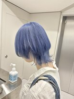 ギア(GEAR.)&nbsp;ショート中性ウルフ×寒色ネイビーカラー☆