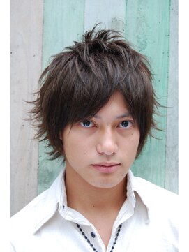 コークス 原宿 表参道(COKETH) スパイキーミディアム　メンズ縮毛矯正