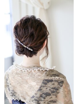 ホワイトルーム(White Room) ボブのふんわりアップスタイル☆