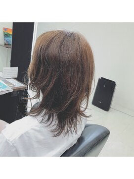 ヘアメイク アフェクト(hair make afe'cto) クセを生かしたスタイル