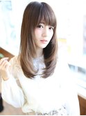 王道"ナチュラル"ストレートヘア
