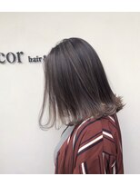 ヘアーメイク コル 和泉府中店(hair make cor) 外ハネ