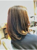 【CAN】大人気☆大人キレイなセミロングスタイル