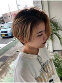 【NAiVE hair】ハイトーンショート