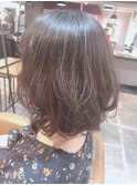 【米倉和寿】ショコラベージュワンカールボブルフ