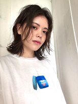 ヘアサロンエムフィス 池袋東口(HAIR SALON M Fe's) 夏シースルーな抜け感☆耳かけミディアム