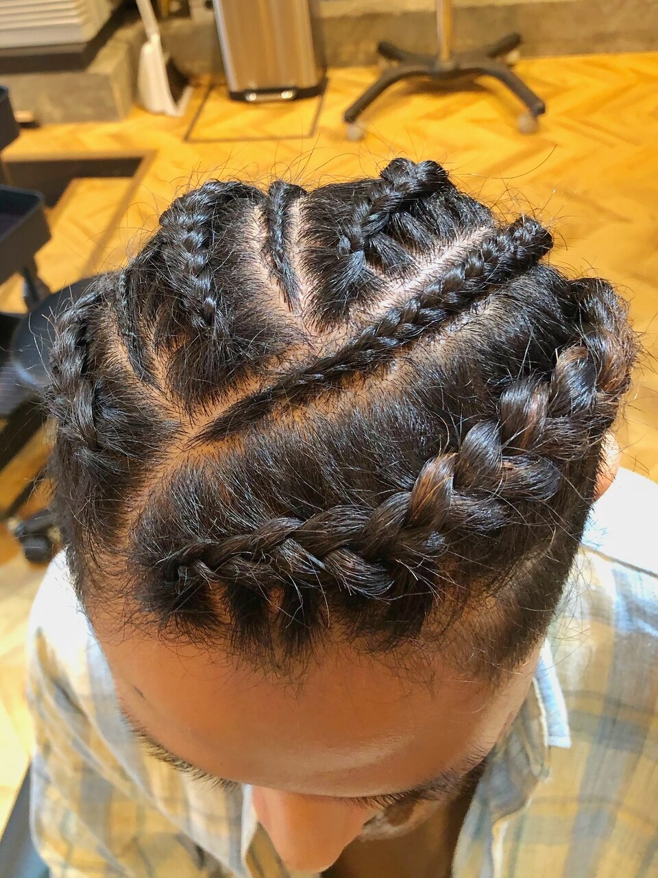 メンズコーンロウ（編み込み）：L090520250｜ラグシス ザ ヴィンテージ