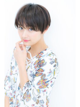 カバーヘア ブリス 戸田公園西口店(COVER HAIR bliss) シースルー艶カラーショートマッシュY戸田公園30代40代50代!