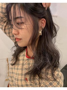 マァロ(malo.) ブルーブラック×シルバーグレー