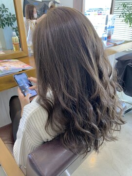 ラ メール ヘア デザイン(La mer HAIR DESIGN) ブリーチ無し★『ブルージュカラー』