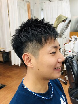 ワイズヘアーサカモト(Y’s hair sakamoto) メンズツーブロショートヘアー