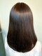 ペルルヘアー(Perlehair)の写真/【縮毛矯正+カット+潤ツヤトリートメント¥14850】ナチュラルな仕上がりと、柔らかな手触りのストレートに♪