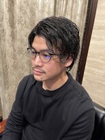 プレミアムバーバー 表参道店(PREMIUM BARBER produce by HIRO GINZA)&nbsp;モテゆるパーマ