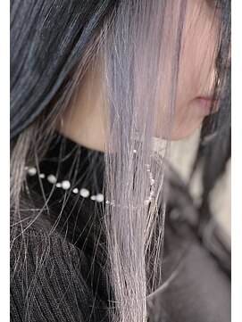 クレドガーデン 西新井店(CRED GARDEN) インナーカラー/艶髪ロング/シルバー/ダークグレージュ/西新井