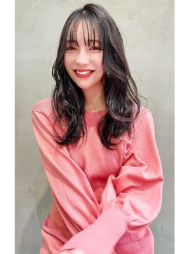 エイミー(Aimee) Aimee 町田アッシュブラウン×シースルーバング