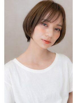カバーヘア ブリス 北浦和(COVER HAIR bliss) ナチュラルアッシュ小顔クールショートボブY北浦和20代30代40代