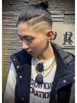 ヒロギンザ 銀座一丁目店(HIRO GINZA) スキンフェード×マンバンヘア