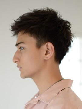 アース 三軒茶屋店(HAIR&MAKE EARTH) ワイルド_2ブロック_メンズカット_ジェットモヒカン_メンズ