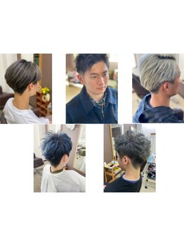 ONもOFFどちらも対応できる、メンズのトレンドスタイルに対応。はじめての美容室にもおすすめです！