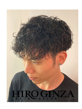 ヒロギンザ 新橋日比谷口店(HIRO GINZA) スパイラルマッシュ 新橋 理容室 床屋 ヒロ銀座 日比谷