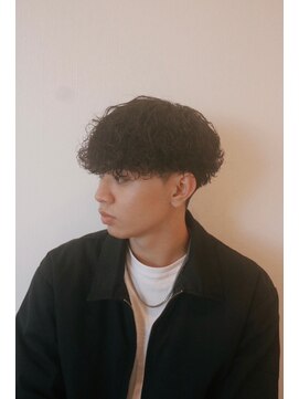 ミオ(Mio) 滋賀、南草津、メンズ美容室、波巻きツイストスパイラルパーマ