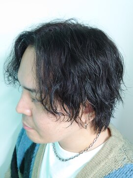 ヘアジーナ(Hair Jina) メンズツーブロックウルフ波パーマ☆